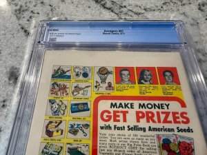 Avengers # 87 CGC Graded 6.5 Marvel Comic Book Black Panther Origin 1971 JH33