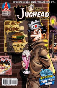 Archie's Pal Jughead Comics #205 VF ; Archie | Semi-Private Eye 4