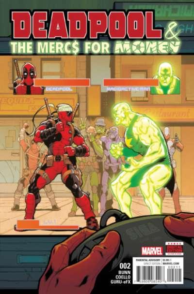 Deadpool & The Mercs for Money (Sept 2016 series) #2, VF+ (Stock photo)