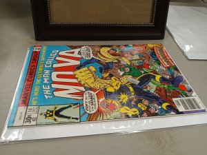 The Man Called Nova #14 VF+ Oct Sandman Final Marvel Comics 1977. P03