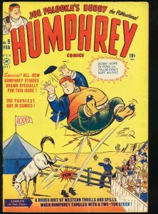 HUMPHREY #9 1950-FAT BOY AT THE RODEO-HAM FISHER ART FN