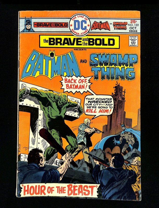 Brave And The Bold #122 Batman Swamp Thing!
