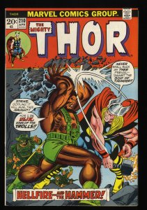 Thor #210 VF+ 8.5 Marvel Comics Ulik!