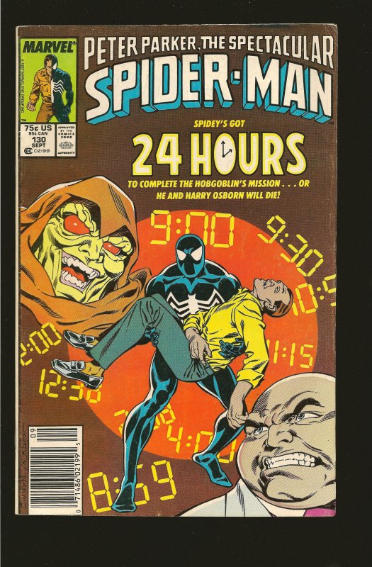 Marvel Comics The Spectacular Spider-Man #130 September (1987)