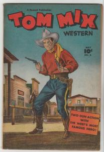 Tom Mix Western #5 (May-48) FN/VF+ High-Grade Tom Mix