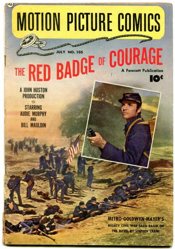 Motion Picture Comics #105 1951- The Red Badge of Courage VG 