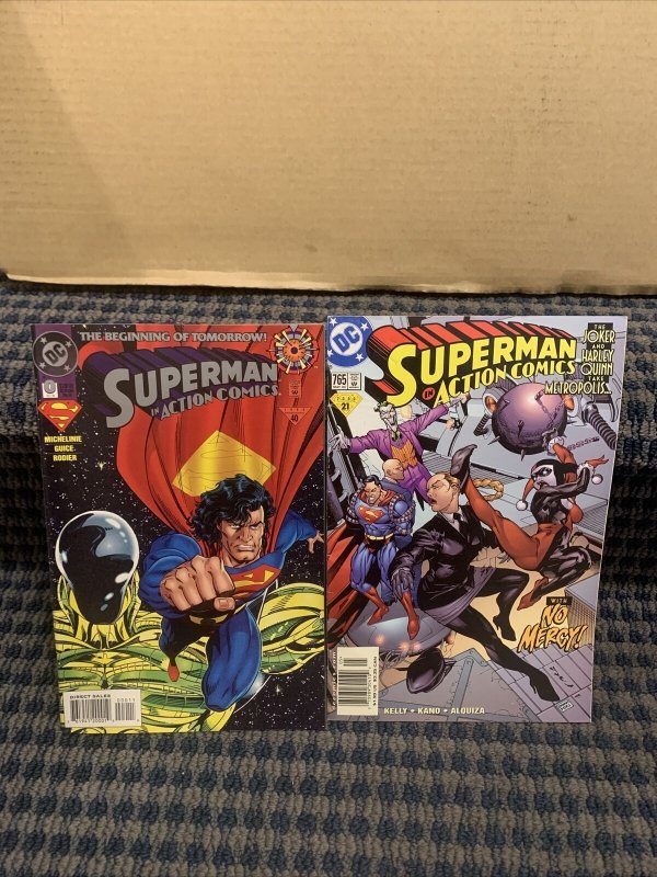 Action Comics “SUPERMAN” (Lot of 37) DC Various Issues *See Photos (C1076)