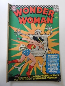 Wonder Woman #165 (1966) VG Condition