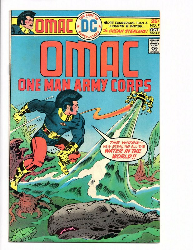 OMAC #7 (Sep-Oct 1975) DC, Fine/Very Fine 