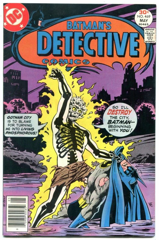 DETECTIVE COMICS #469-First appearance of DR PHOSPHOROUS VF/NM