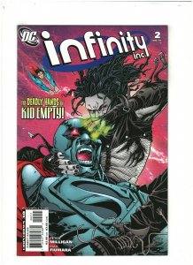 Infinity Inc. #2 VF+ 8.5 DC Comics 2007 Superman & Steel app.