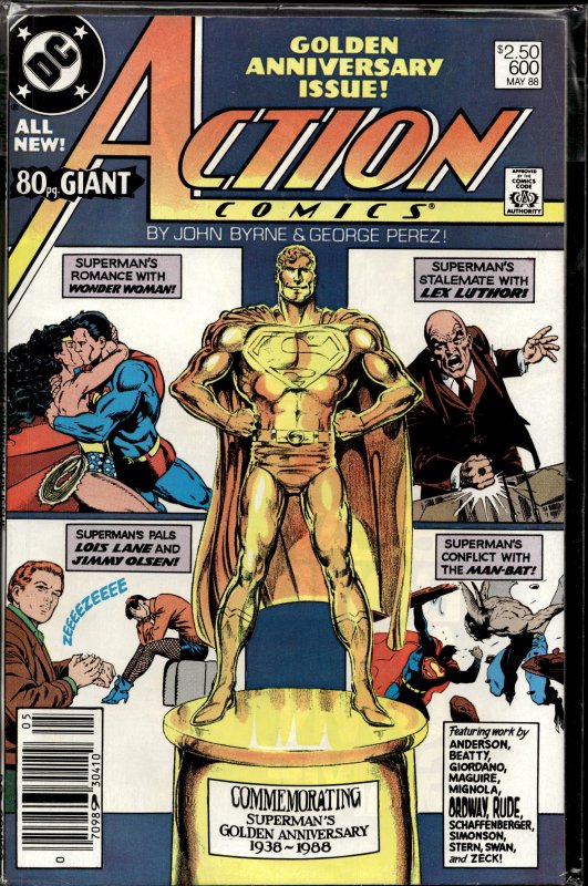 Action Comics #600 (1988) Superman