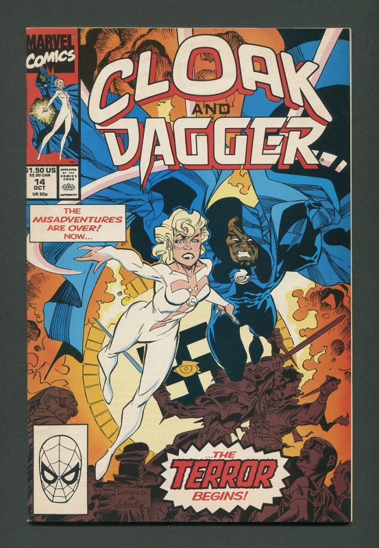 Cloak & Dagger #14 / 9.4 NM+  October 1990