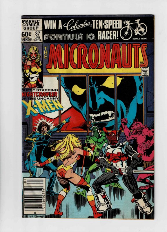 Micronauts #37 (1982) NSE, Another Fat Mouse Almost Free Cheese 3rd Menu Item