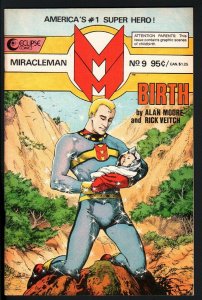 MIRACLEMAN #9-1986-ECLIPSE-COPPER AGE-NICE COPY-HIGH GRADE-NM