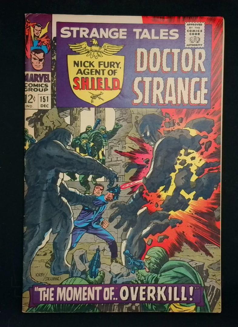 Strange Tales #151, VF- 1st Jim Steranko art, Marvel, 1966