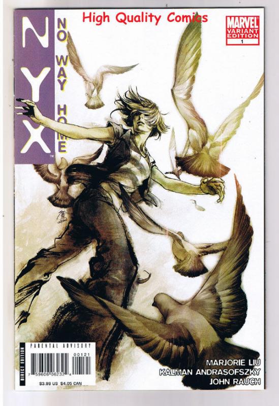 NYX NO WAY HOME #1 Variant, 2008, VF, more Variants in store