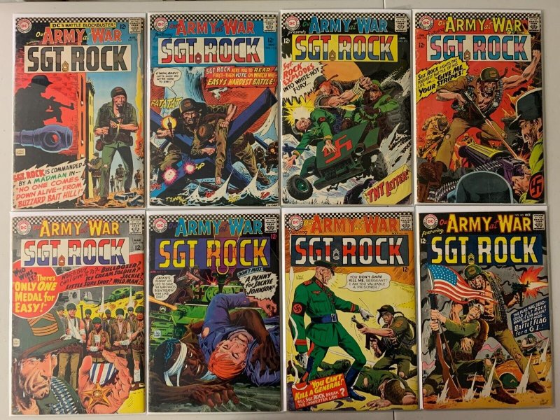 Our Army at War featuring Sgt. Rock #145-220 28 diff avg 4.0 (1964-70)