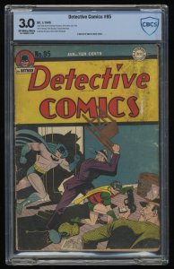 Detective Comics (1937) #95 CBCS GD/VG 3.0 Batman and Robin!