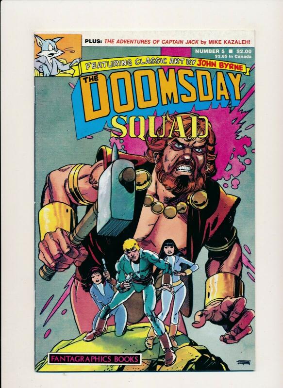 Fantagraphic Books Lot of 3-DOOMSDAY SQUAD #1-2, #5 VERY FINE(PF835) 