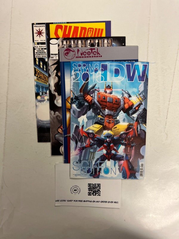 4 Indie Comics Shadow # 16 + Terminal Drift # 1 + T.M. # 1 + IDW ‘ 15 58 JS70