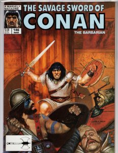 The Savage Sword of Conan #146 (1988) - [NSC•ECA6]