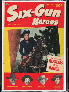 Six-Gun Heroes #16 (1952)