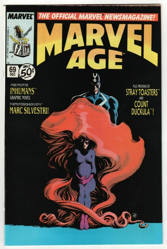 Marvel Age #69 (Marvel, 1988) FN/VF