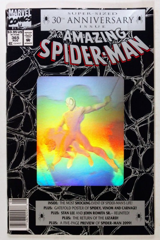 The Amazing Spider-Man #365 NEWSSTAND (1992)
