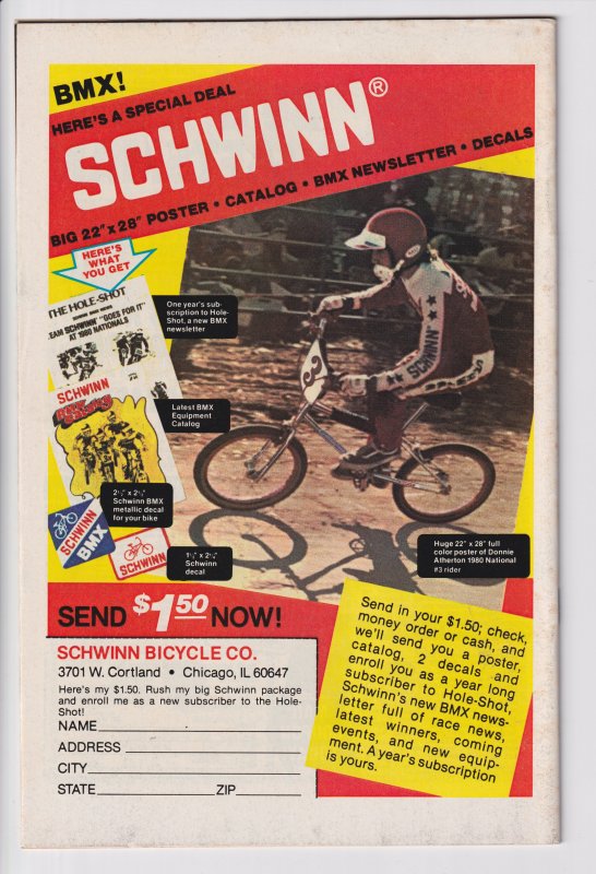 SAVAGE SHE-HULK #7 (Aug 1980) VF 8.0, cream to white!