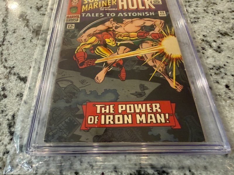Tales To Astonish #82 CGC Graded 8.0 Marvel Comic Book Iron Man Sub-Mariner JH33