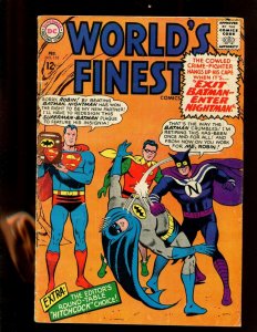 WORLD'S FINEST #155 (4.5) THE 1,000TH EXPLOIT OF SUPERMAN & BATMAN!
