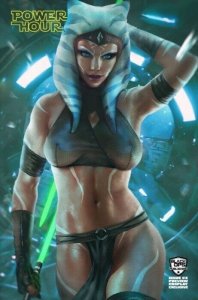 POWER HOUR #2 PREVIEW SHIKARII EXCLUSIVE AHSOKA COSPLAY NICE VARIANT~ NM 