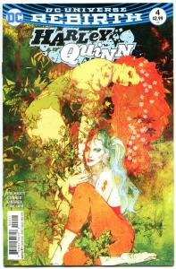 HARLEY QUINN #4, NM, Rebirth, Amanda Conner, Sienkiewicz, 2016, more HQ in store