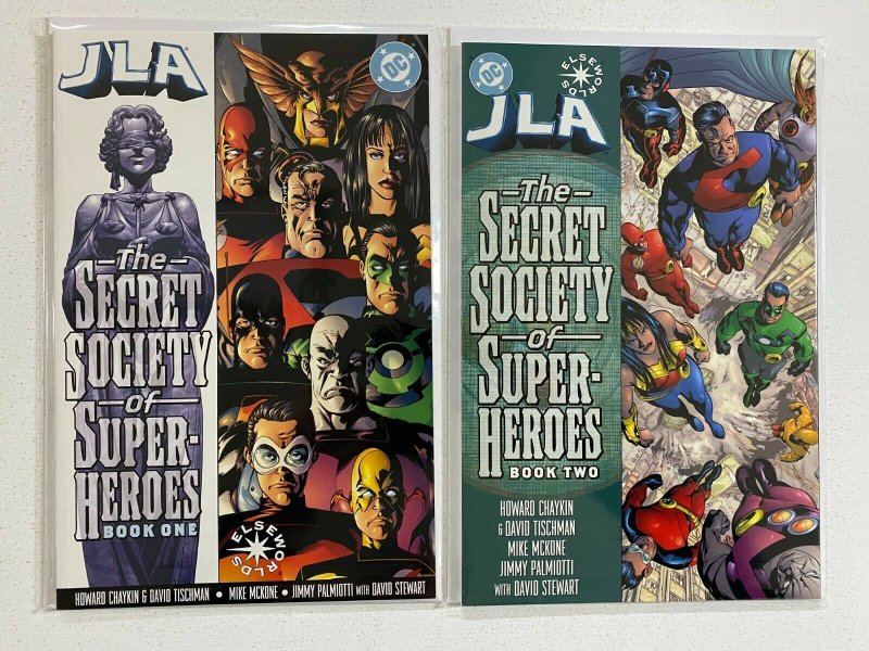 JLA Set #1+2 8.0 VF (2000) 