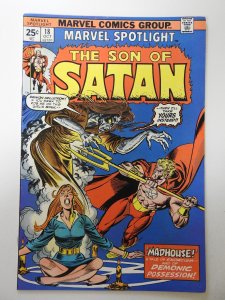 Marvel Spotlight #18 (1974) FN+ Condition! MVS intact!