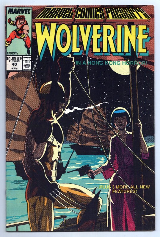 Marvel Comics Presents Wolverine #40 (Marvel, 1989) FN/VF
