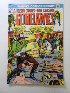 The Gunhawks #3 (1973) Sharp Fine Condition!
