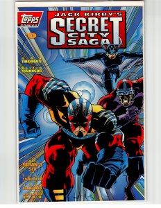 Jack Kirby's Secret City Saga #0 (1993) Captain Glory