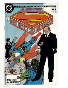 13 DC Comics The Man of Steel # 1 2 3 4 5 6 Identity Crisis # 1 2 3 4 5 6 7 OF1