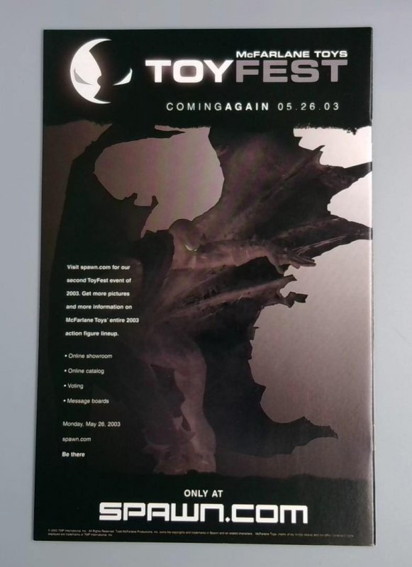 Spawn #124, NM Image, 2003 JR1