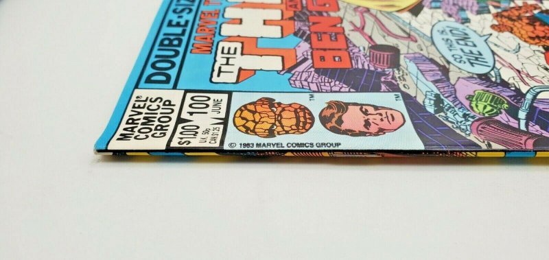 Marvel Two-In-One #100 (1983) Thing and Ben Grimm LAST ISSUE