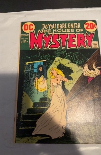House of Mystery #210 (1973)Mike kaluta horror