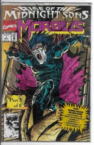 Morbius #1 Rise of the Midnight Sons #3 Marvel Comic  - Poly Bag Sealed  n183x