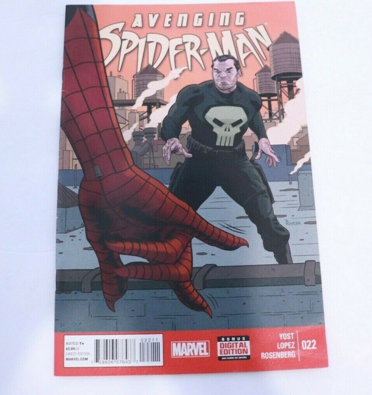 Avenging Spider-Man 22 Last Issue Punisher