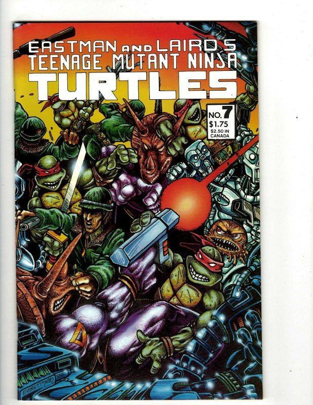 Teenage Mutant Ninja Turtles # 7 NM Mirage Studios Comic Book Leonardo TMNT UD1