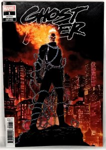 GHOST RIDER #1 Aaron Kuder King of Hell Variant Cover B Marvel Comics MCU