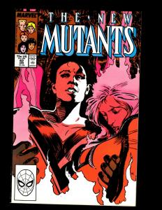 Lot of 12 The New Mutants Comics #50 52 53 54 55 57 58 59 60 61 62 63 SM20