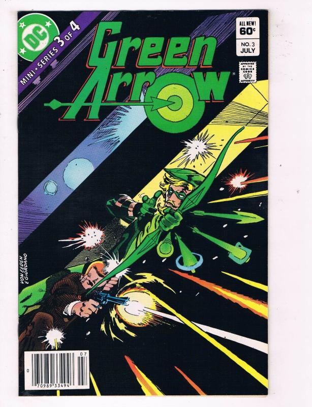 Green Arrow #3 VF/NM DC Comics Comic Book JLA July 1983 DE46