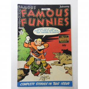 FAMOUS FUNNIES #198 FN- (1952) SCARCE Frazetta Golden Age Pre-Code Comic Strips